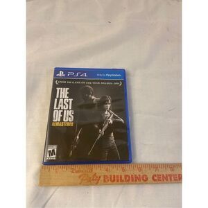 PS4 The Last of Us‎ video game 2015 game of the year remastered